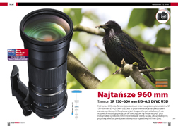 Najtasze 960 mm - Tamron SP 150–600 mm f/5–6,3 Di VC US